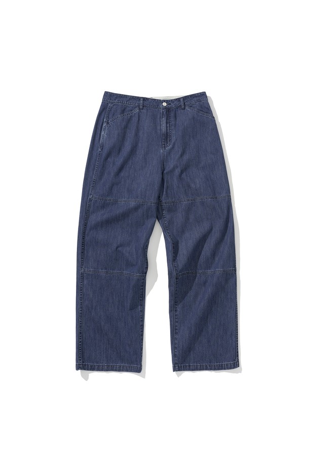 UNIFORM BRIDGE - 캐주얼팬츠 - carpenter denim pants 7.5oz indigo washed