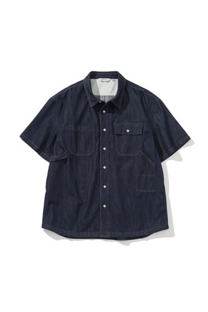 carpenter s/s shirt indigo