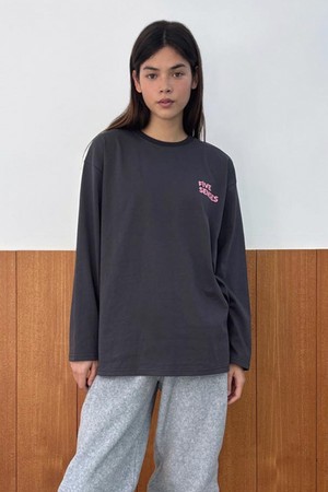 Five Senses Long Sleeve - Charcoal_GREY-a