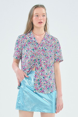 [19SS] Floral Shirts_White