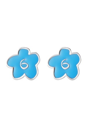 [22SS] June Flower Earring_Blue