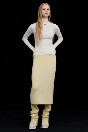 Wool Knit Half Turtleneck-T_Ivory