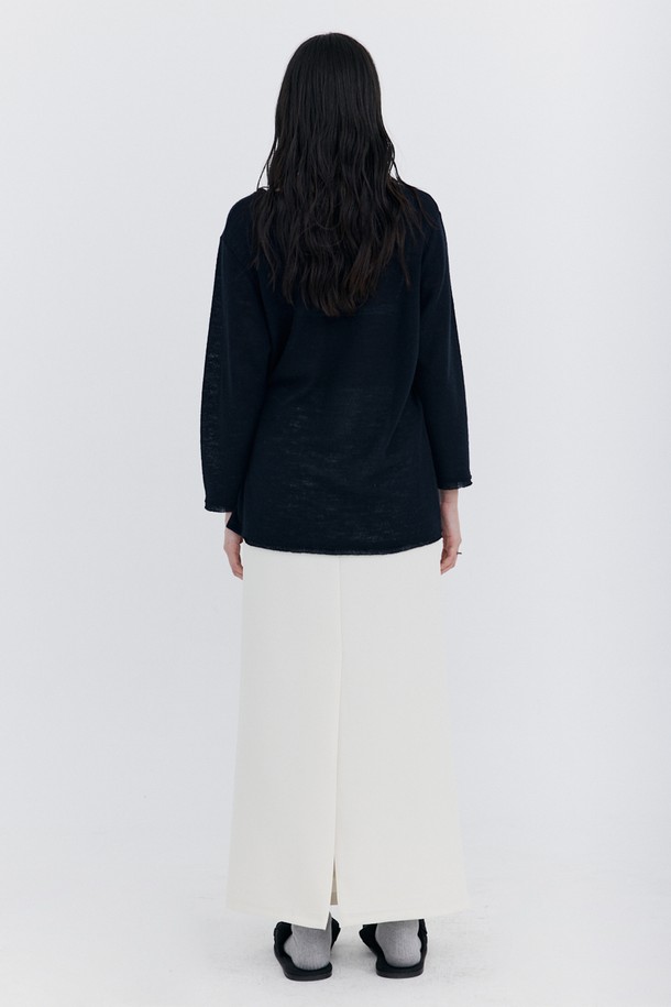 WNDERKAMMER - 롱스커트 - Basic Long Skirt_Cream