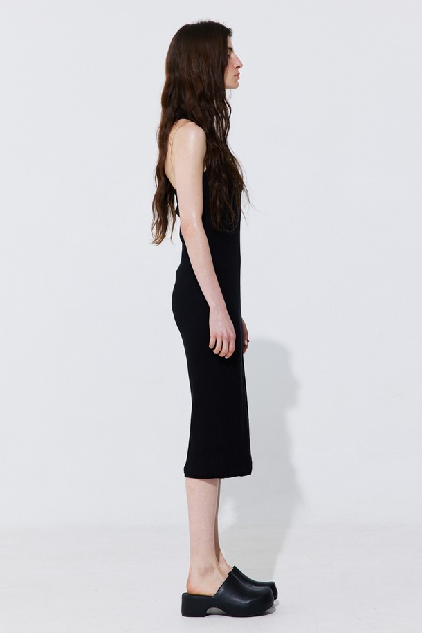 WNDERKAMMER - 원피스 - Back Cut-out Sleeveless Dress_Black