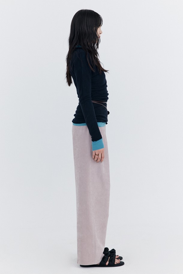 WNDERKAMMER - 롱/미디팬츠 - Cupra Wide Pants_Indian Pink