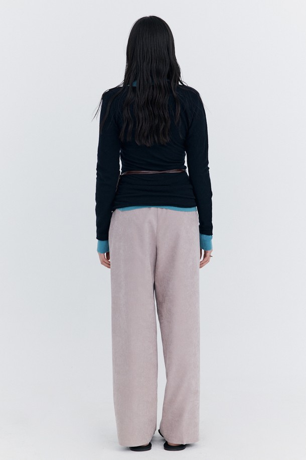 WNDERKAMMER - 롱/미디팬츠 - Cupra Wide Pants_Indian Pink