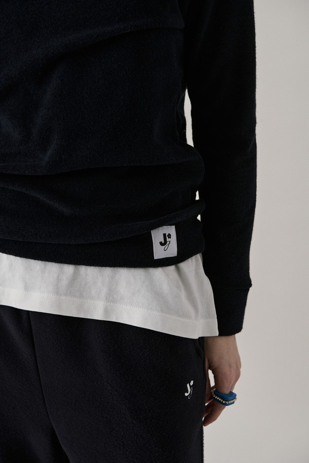 JUNEJUNE SPACE - 롱/미디팬츠 - Soft Jogger Pants_Navy