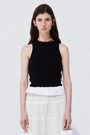 Back Cut-out Sleeveless_Black