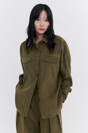 Cupra Over-Fit Shirt_Khaki