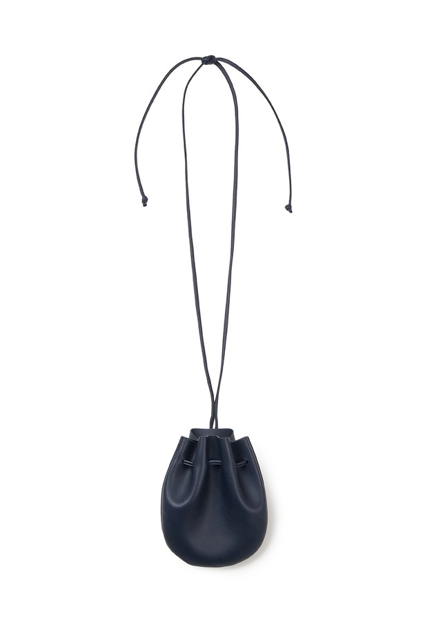 wnderkammer - 기타 - Moon Jar - Shaped Belted Bag_Navy