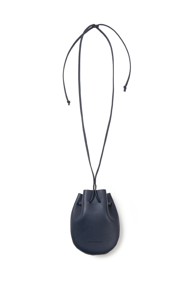 wnderkammer - 기타 - Moon Jar - Shaped Belted Bag_Navy