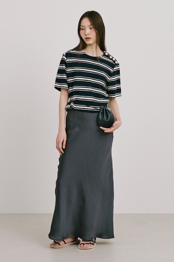 wnderkammer - 기타 - Moon Jar - Shaped Belted Bag_Navy