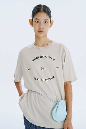 WNDERKAMMER Graphic T_Light Khaki