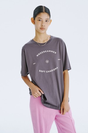 WNDERKAMMER Graphic T_Charcoal
