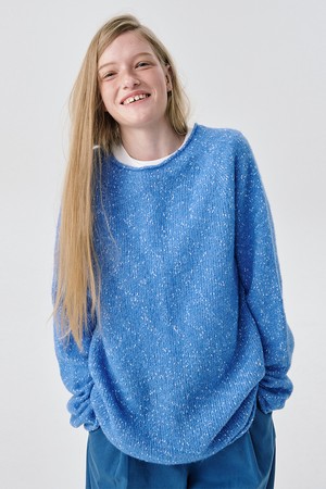 Alpaca Softroll Knit Pullover_4 Color