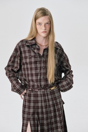 Oversized Shirt_Brown