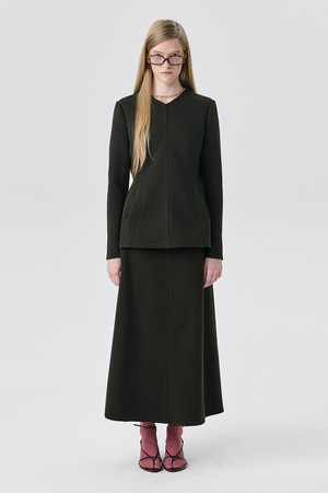 Round Poket Top_Brown