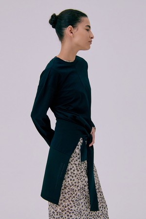 Tide Jersey T-Shirt_Black