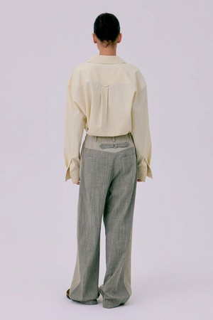26 Classic Tuck Pants_Beige