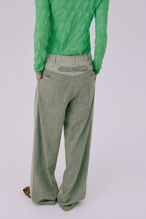 26 Classic Tuck Pants_Light Khaki