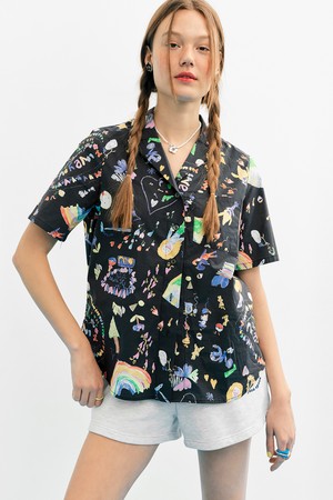 [10차 리오더]Painting Shirts_Black