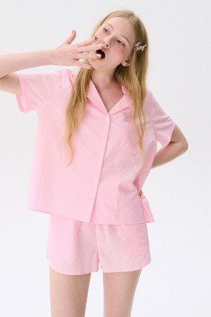 Pajama Shirt_Pink