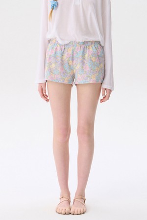 Flower Shorts_Purple