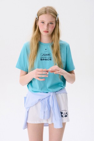 Colorful Basic T-shirts_Blue