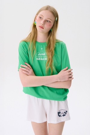 Colorful Basic T-shirts_Green