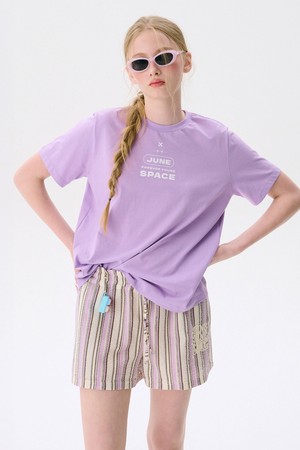 Colorful Basic T-shirts_Purple