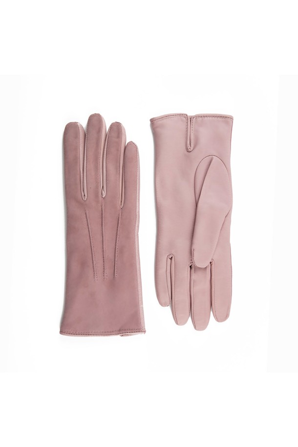 Mani Calde - 장갑 - [Mani Calde] Suede Leather Gloves For Women_Pink(Rosa)