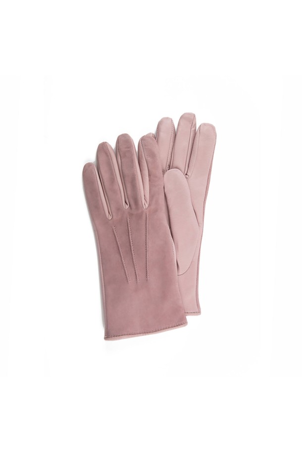 Mani Calde - 장갑 - [Mani Calde] Suede Leather Gloves For Women_Pink(Rosa)