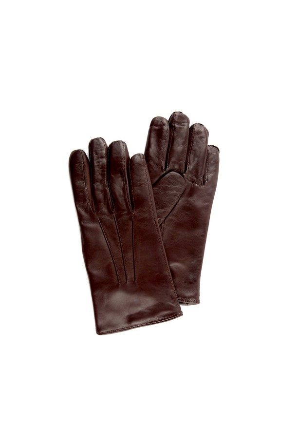 Mani Calde - 장갑 - [Mani Calde] Nappa Leather Gloves For men_Brown(Marrone)