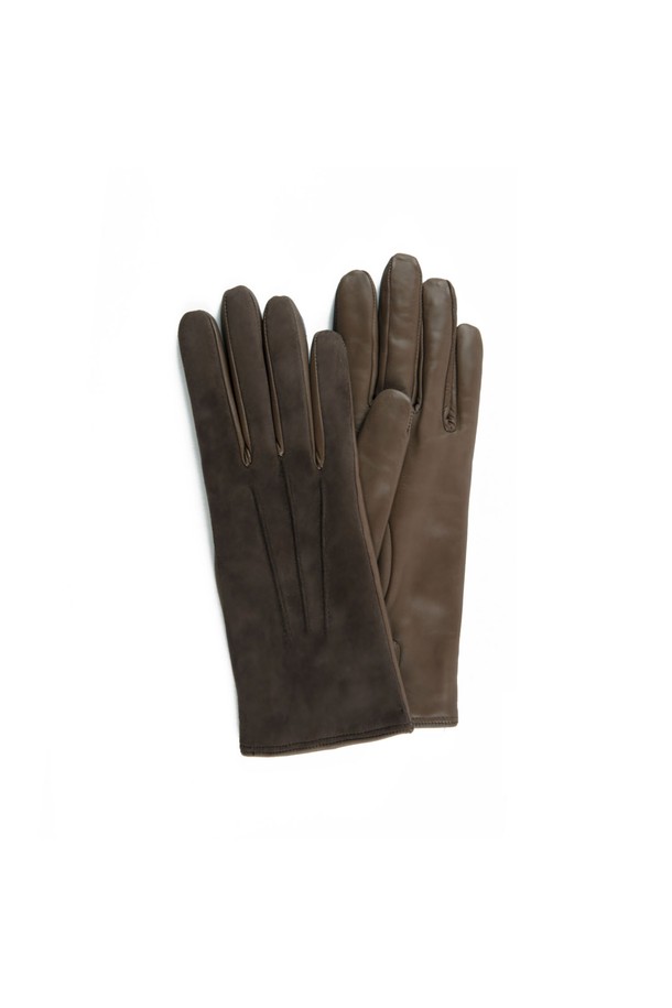 Mani Calde - 장갑 - [Mani Calde] Suede Leather Gloves For Women_Sabbia