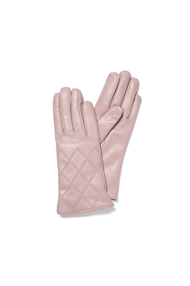 Mani Calde - 장갑 - [Mani Calde] Quiled Nappa Gloves For Women_Pink