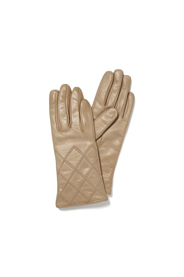 Mani Calde - 장갑 - [Mani Calde] Quiled Nappa Gloves For Women_Colonial