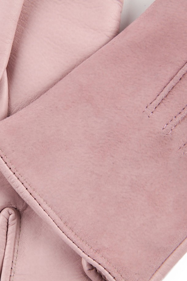 Mani Calde - 장갑 - [Mani Calde] Suede Leather Gloves For Women_Pink(Rosa)