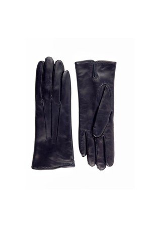 [Mani Calde] Nappa Leather Gloves For Women_Navy