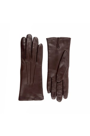 [Mani Calde] Nappa Leather Gloves For Women_Brown(Marrone)