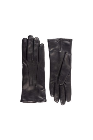 [Mani Calde] Nappa Leather Gloves For Women_Black(Nero)