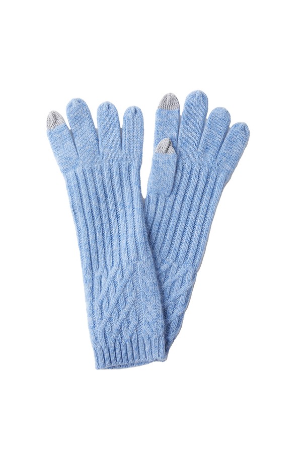 Mani Calde - 장갑 - [Mani Calde] Cashmere Smart Touch Gloves For Women