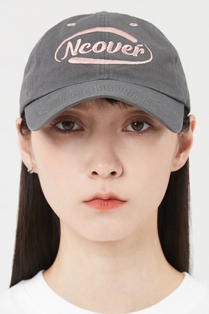 NCOVER SWING LOGO BALL CAP-CHARCOAL