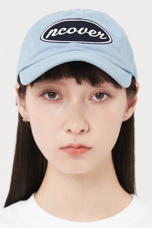 NCOVER CIRCLE PATCH LOGO BALL CAP-SKY BLUE