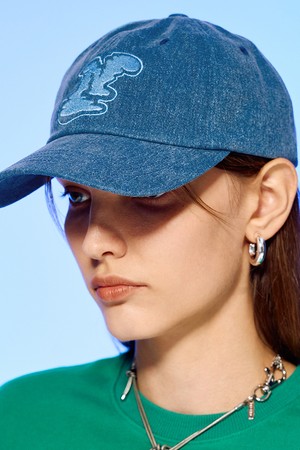 AFTERIMAGE N LOGO BALL CAP-NAVY