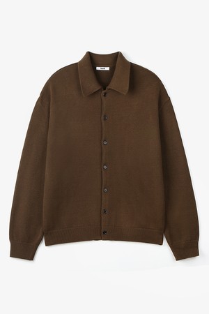 NEAT COLLAR CARDIGAN (OLIVE)