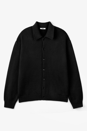 NEAT COLLAR CARDIGAN (BLACK)