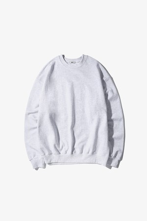 RELAXED SWEATSHIRT (WHITE MELANGE)