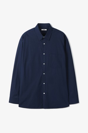 NATURE COTTON SHIRT (NAVY)