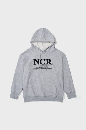 NCR 시그니처 후드티 그레이