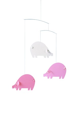 복 돼지 P - Piggy Mobile pink/light blue